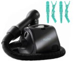 Revair Reverse-Air Hair Dryer with Hair Clips - Black