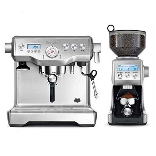 Breville Dynamic Duo Dual Boiler Espresso Machine and Smart Grinder Pro Package, Stainless Steel – BEP920BSS - Image 2