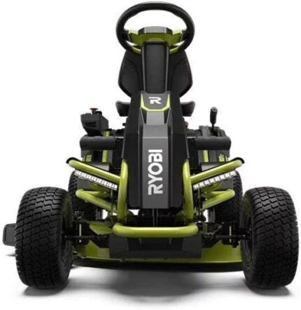 Ryobi 38 inches 100 Ah Battery Electric Rear Engine Riding Lawn Mower RY48111