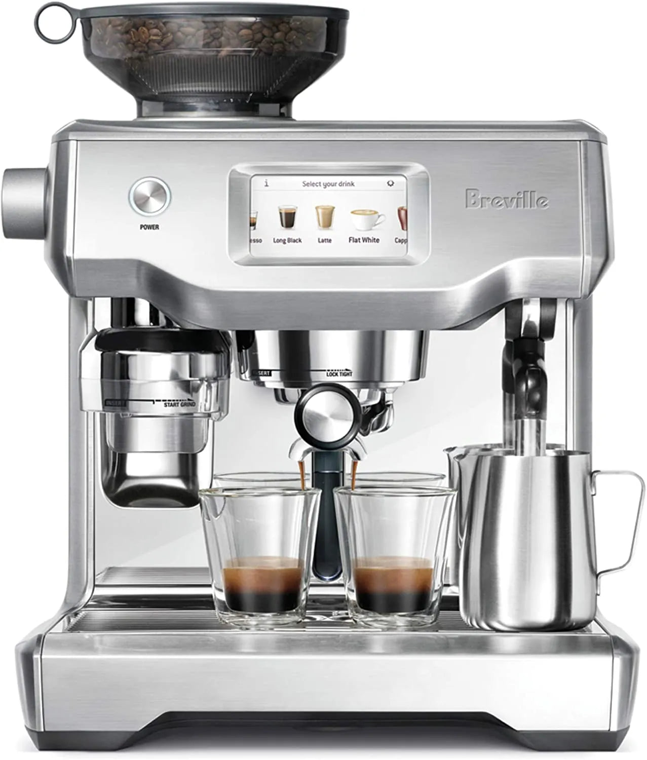 Breville BES880BSS Barista Touch Espresso Machine – Brushed Stainless Steel - Image 2