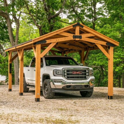 Backyard Discovery 20×12 Norwood Carport/Gazebo