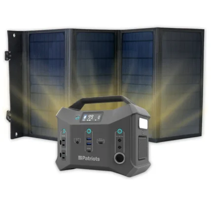 Patriot Power Sidekick Solar Generator & Solar Panel