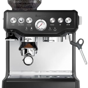 Breville BES870BSXL Barista Express Espresso Machine, Black Sesame