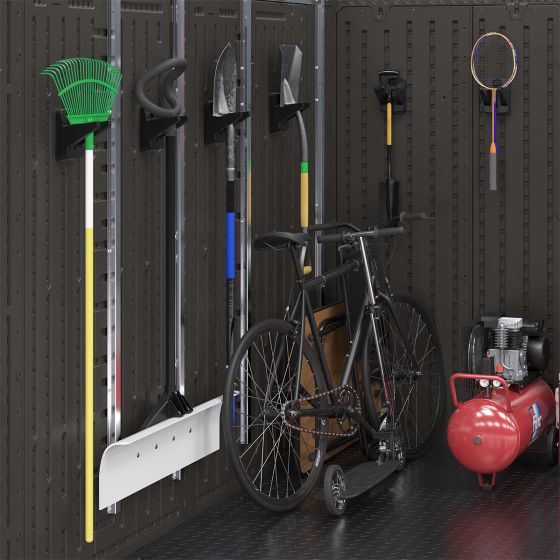 Suncast Modernist 10 ft. W X 7 Ft. D Barn Door Resin Storage ShedSuncast Modernist 10 ft. W X 7 Ft. D Barn Door Resin Storage Shed & included installation fee - Image 5