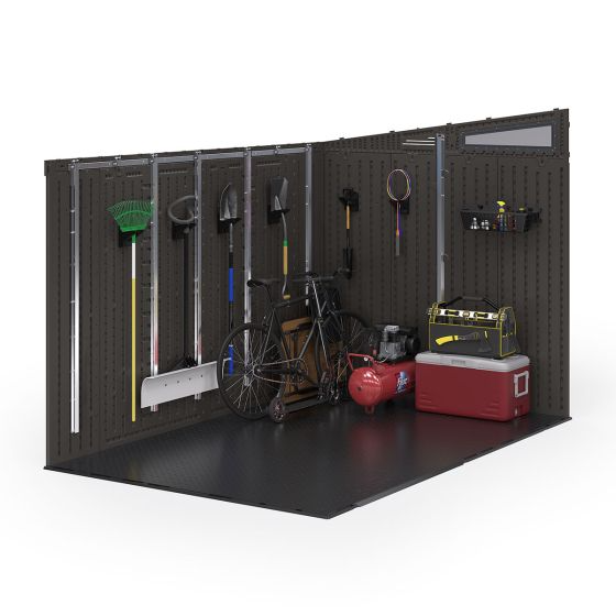 Suncast Modernist 10 ft. W X 7 Ft. D Barn Door Resin Storage ShedSuncast Modernist 10 ft. W X 7 Ft. D Barn Door Resin Storage Shed & included installation fee - Image 2